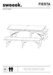 sweeek. FIESTA RECPL180SET Instrucciones De Montaje