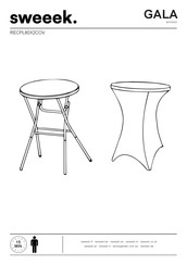 sweeek. GALA RECPL80X2COV Instrucciones De Montaje