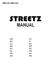 Streetz TWS-1112 Manual