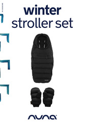 Nuna winter stroller set Manual Del Usuario