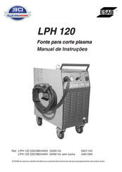 ESAB LPH 120 Manual De Instrucciones