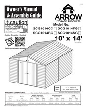 Arrow SCG1014CC Manual Del Propietario Y Guía De Montaje