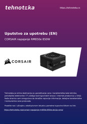 Corsair RM850e Manual Del Usuario