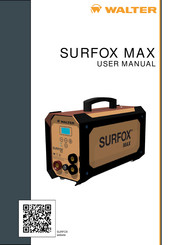 Walter SURFOX MAX Serie Manual Del Usuario