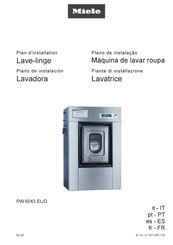 Miele PW 6243 EL/D Plano De Instalación