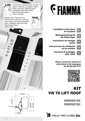 Fiamma 98655Z160 Instrucciones De Instalación