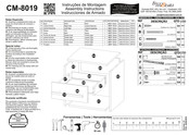 Tecno Mobili CM-8019 Instrucciones De Armado