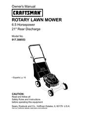 Craftsman 917.388553 Manual Del Propietário