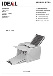 KRUG+PRIESTER Ideal 8305 Instrucciones De Uso