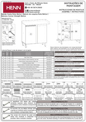 HENN C512-131 Instrucciones De Montaje