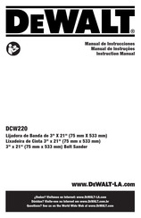 DeWalt DCW220 Manual De Instrucciones