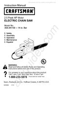 Craftsman 358.341150 Manual De Instrucciones