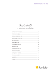 RaySafe i3 Instrucciones De Uso