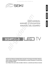 Seiki SE24FT11-D Manual Del Usuario