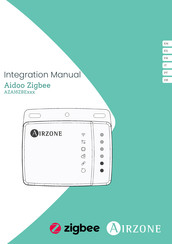 Airzone Aidoo Zigbee AZAI6ZBE Serie Manual De Instrucciones