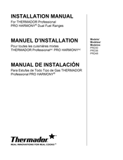 Thermador Professional PRO HARMONY PRD366GHC/11 Manual De Instalación