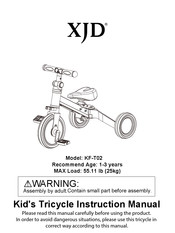 XJD KF-T02 Manual De Instrucciones