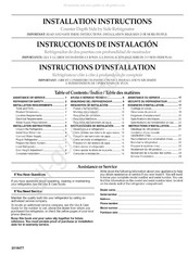 JENN-AIR JCB2581WES00 Instrucciones De Instalación