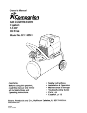 COMPANION 921.153501 Manual Del Usuario