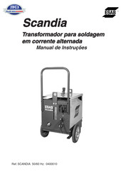 ESAB Scandia Manual De Instrucciones