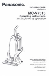 Panasonic MC-V7515 Instrucciones De Operación