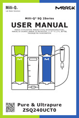 MERCK Milli-Q SQ 2 Serie Manual De Usuario