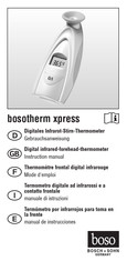 Bosch+Sohn bosotherm xpress Manual De Instrucciones