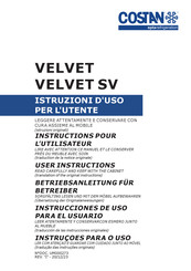 EPTA COSTAN VELVET Instrucciones De Uso Para El Usuario