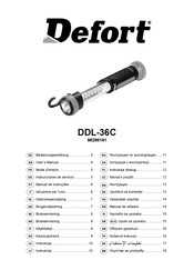 Defort DDL-36C Instrucciones De Servicio