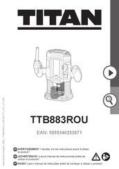 Titan TTB883ROU Manual De Instrucciones