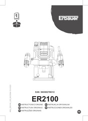 Erbauer ER2100 Instrucciones Originales