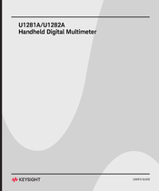 Keysight U1282A Guia Del Usuario