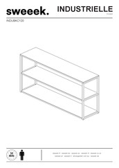 sweeek. INDUSTRIELLE INDUBKC120BK Instrucciones De Montaje