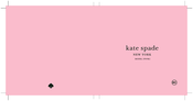 kate spade NEW YORK DW9K1 Manual Del Usuario