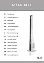 Nordic Home FT-550 Manual Del Usuario