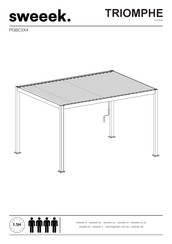 sweeek. TRIOMPHE PGBC3X4WDBN Instrucciones De Montaje