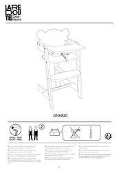 La Redoute INTERIEURS GNK820 Instrucciones De Montaje