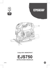 Erbauer EJS750 Manual De Instrucciones