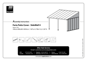 Palram Feria Patio Cover-SideWall 4 Instrucciones De Montaje