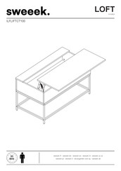 sweeek. LOFT ILFLIFTCT100BN Instrucciones De Montaje