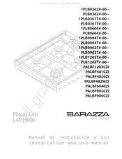 Barazza Lab PALBF4820ZI Manual De Instalacion Y Uso