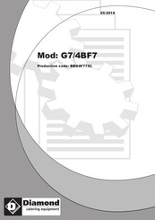 Diamond G7/4BF7 Instrucciones Para La Instalación