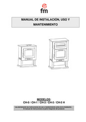 FM CH-0 Manual De Instalación, Uso Y Mantenimiento