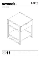 sweeek. LOFT ILFBEDSIDEX2 Instrucciones De Montaje