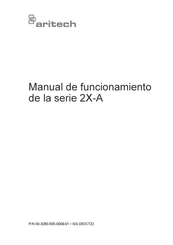 Aritech 2X-AF2-SCFB-P Manual De Funcionamiento