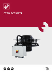 S&P CTBH ECOWATT Manual De Instrucciones