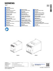 Siemens 3RW40 7 Instructivo