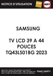 Samsung TQ43LS01BG Manual De Instrucciones