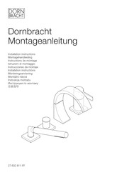 Dornbracht 27 632 811-FF Instrucciones De Montaje