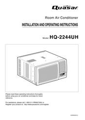 Quasar HQ-2244UH Manual Del Usuario